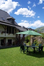 Vue du jardin et du balcon