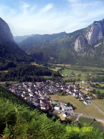 Vue du village depuis le Pouey